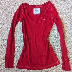 Y2K Vintage Abercrombie And Wv Neck Top